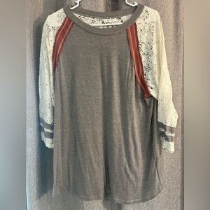 Maurice’s long sleeve lace shirt